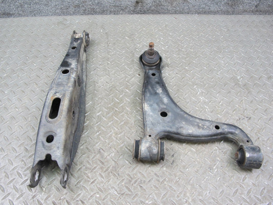 01-05 Lexus JCE10L IS300 Set of 2 Rear Left Upper & Lower Control Arm OEM