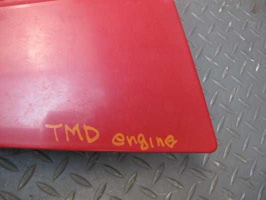 85-89 Toyota MR2 AW15 Rear Engine Hood Lid Cover Panel RED OEM