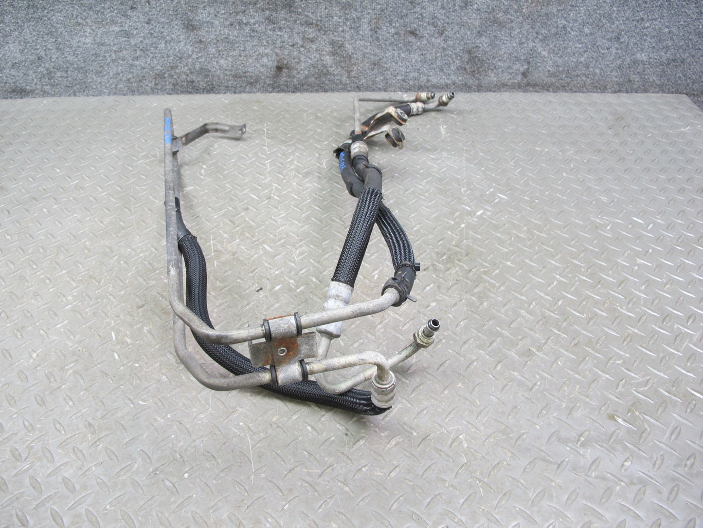 06-09 Pontiac Solstice Power Steering Hose Pipe Line Set OEM