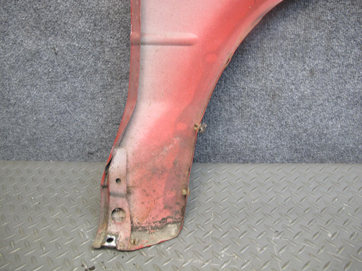 85-89 Toyota MR2 AW15 Front Left Fender Shell Panel Cover RED OEM
