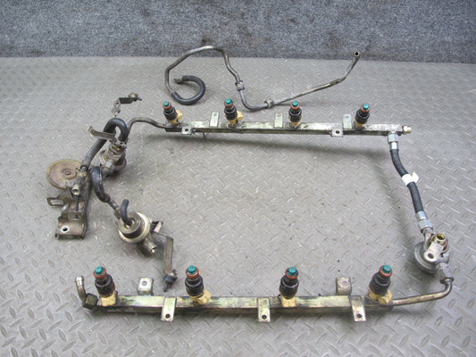 1987-1988 Porsche 928 S Fuel Injector Rail Hose Pressure Regulator Set