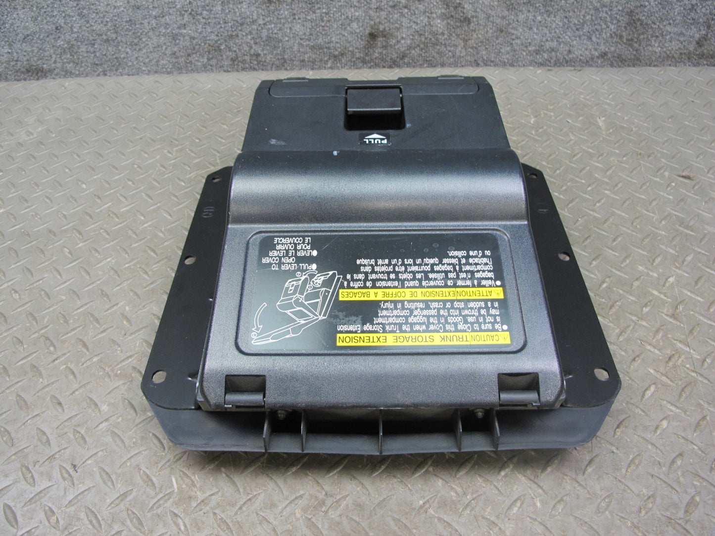 01-05 Lexus IS300 Sedan Rear Seat Access Trunk Door w Storage Extension OEM