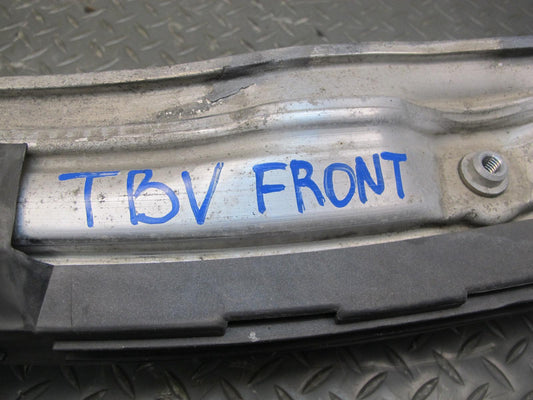 01-06 BMW E46 3-SERIES Front Bumper Impact Reinforcement Bar w Horns 8195300 OEM