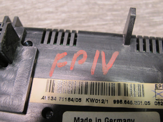 1999-2001 Porsche 911 996 Audio Stereo Radio Faceplate 99664520105