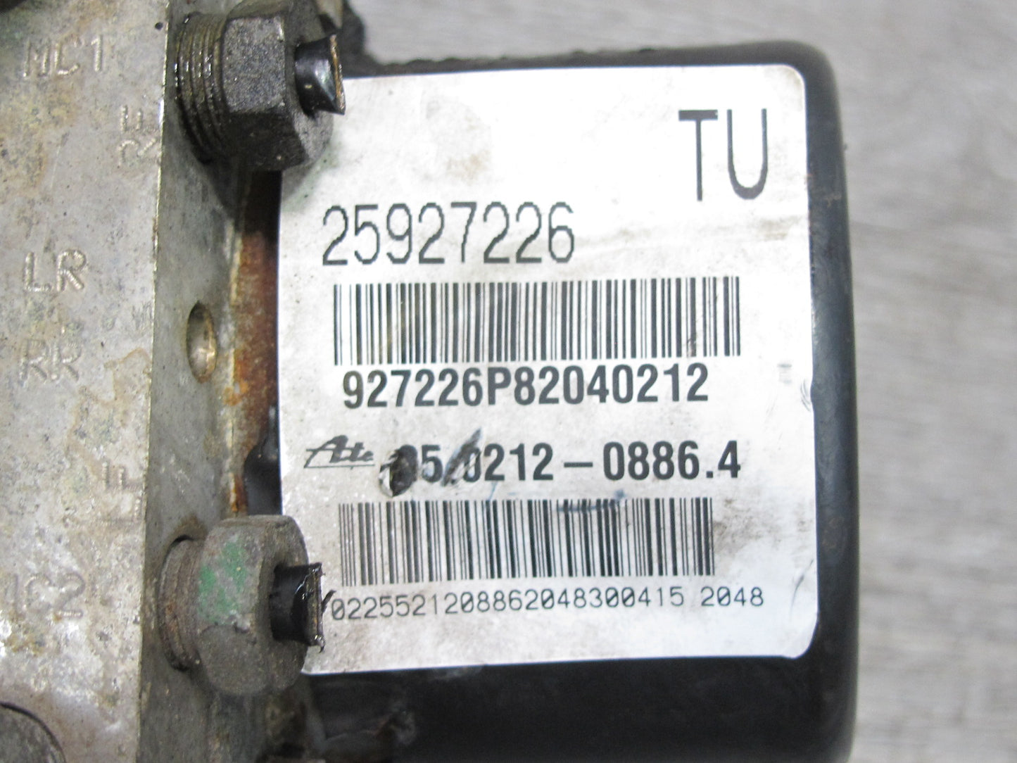 2009 Saturn SKY Pontiac Solstice GXP 2.0L Anti Lock Brake ABS Pump Module OEM