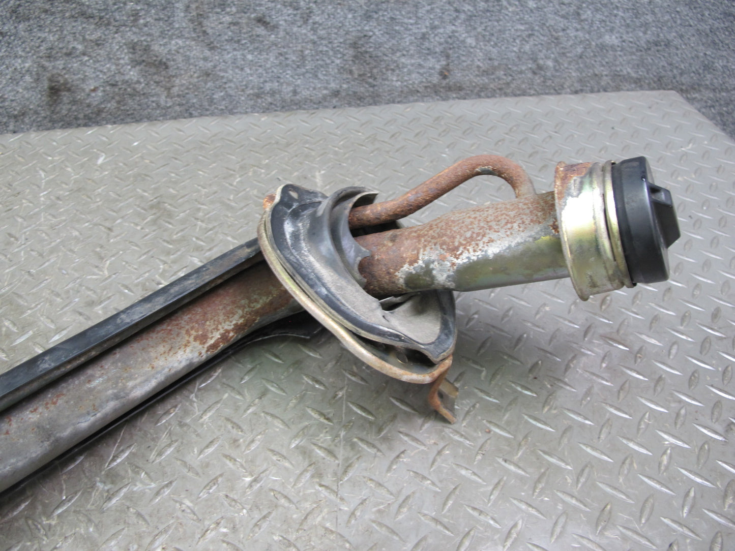 85-89 Toyota MR2 AW15 Fuel Tank Filler Neck w Cap Cover OEM