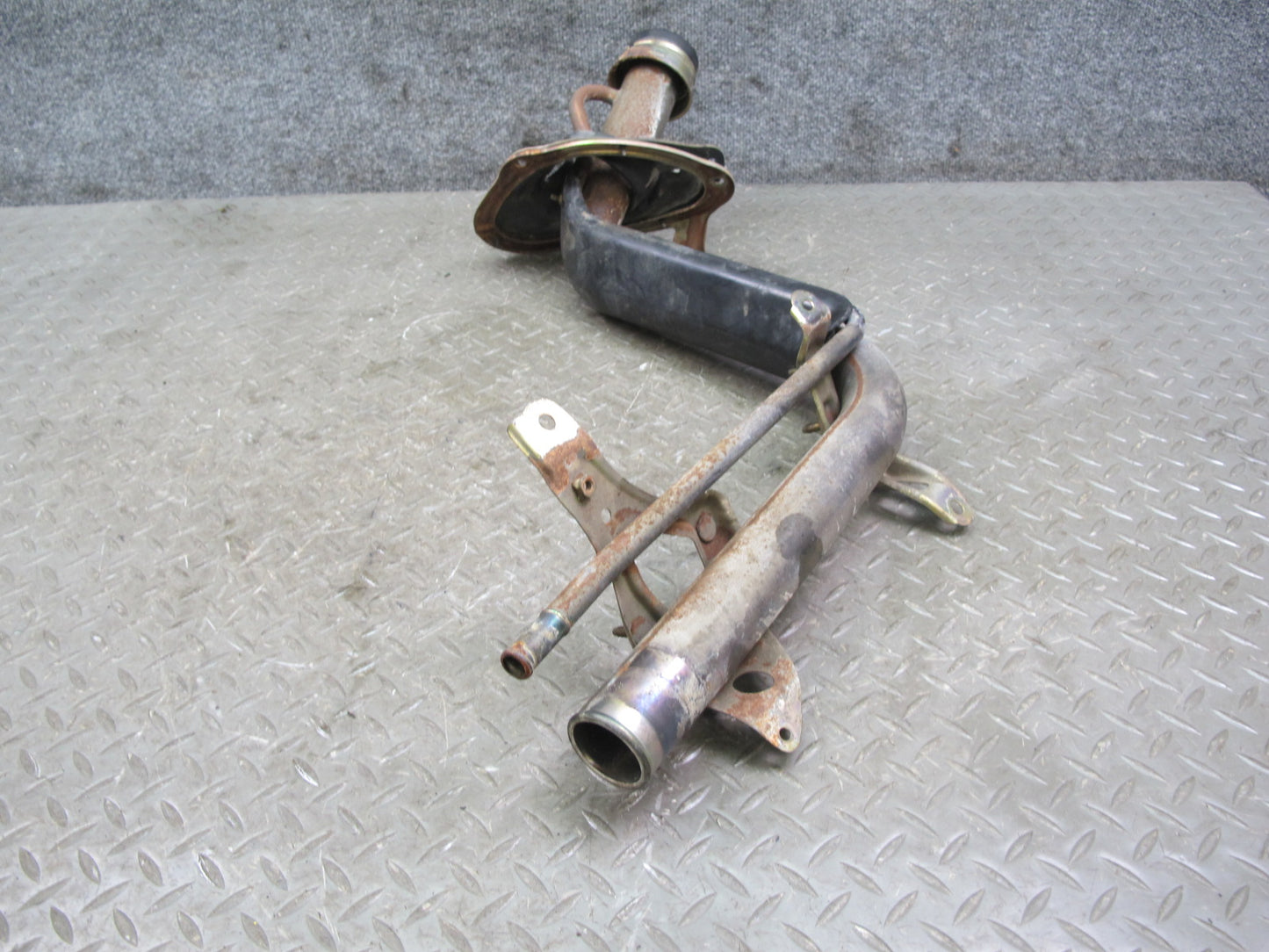 85-89 Toyota MR2 AW15 Fuel Tank Filler Neck w Cap Cover OEM