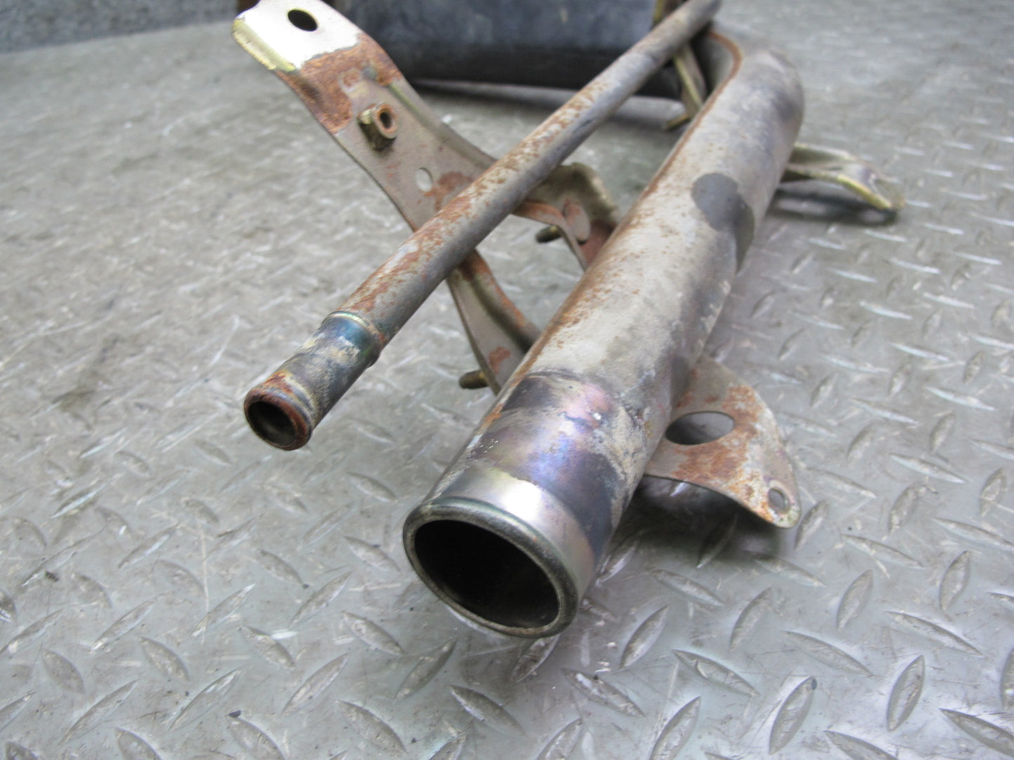 85-89 Toyota MR2 AW15 Fuel Tank Filler Neck w Cap Cover OEM