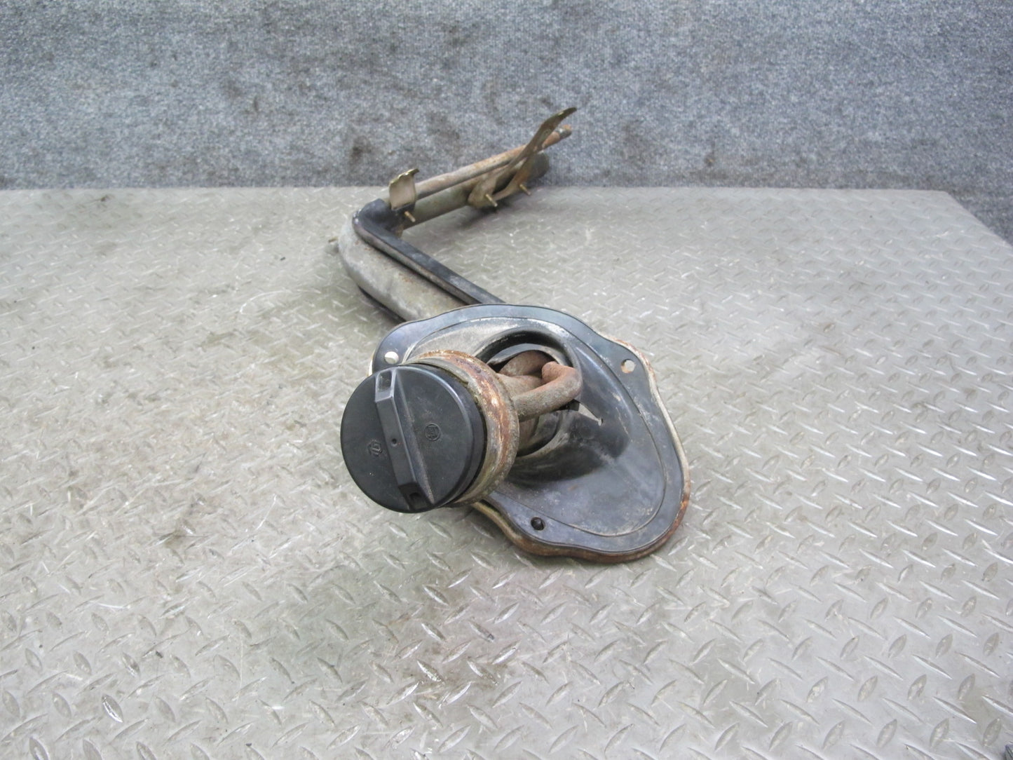 85-89 Toyota MR2 AW15 Fuel Tank Filler Neck w Cap Cover OEM