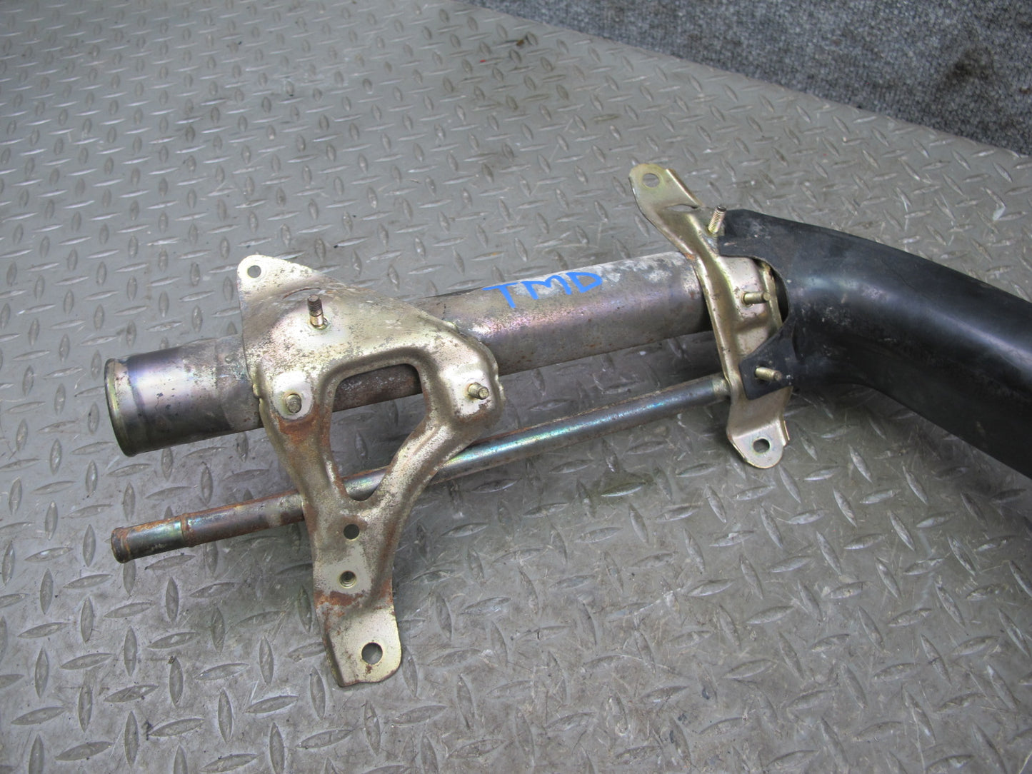 85-89 Toyota MR2 AW15 Fuel Tank Filler Neck w Cap Cover OEM