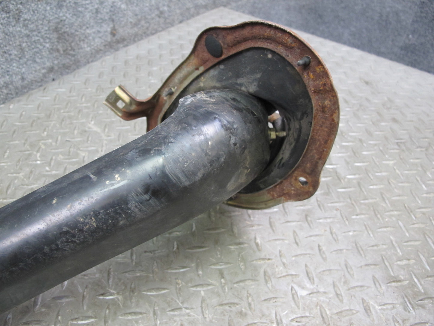 85-89 Toyota MR2 AW15 Fuel Tank Filler Neck w Cap Cover OEM