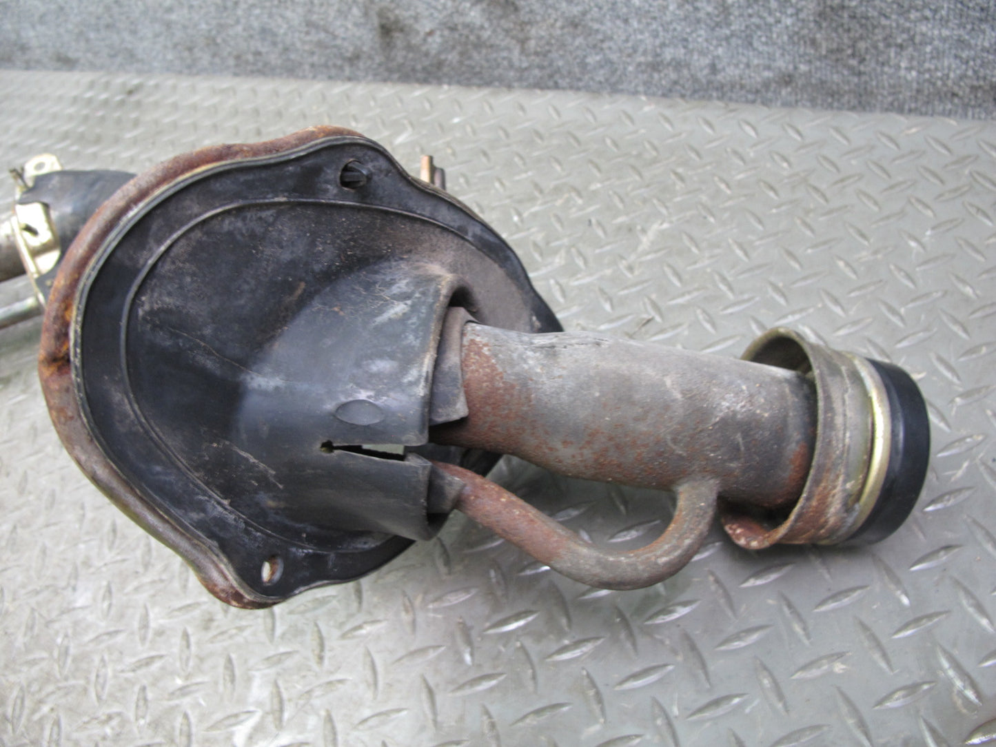 85-89 Toyota MR2 AW15 Fuel Tank Filler Neck w Cap Cover OEM