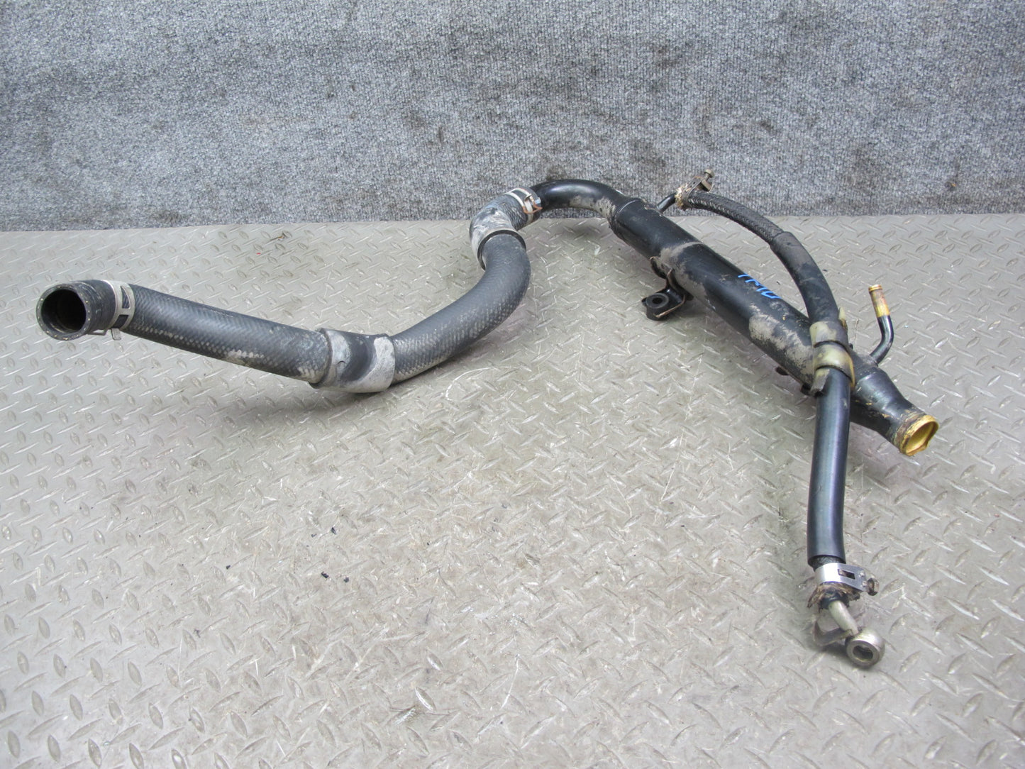 85-86 Toyota MR2 Engine & Automatic Transmission Oil Cooler Hose Pipe Set OEM