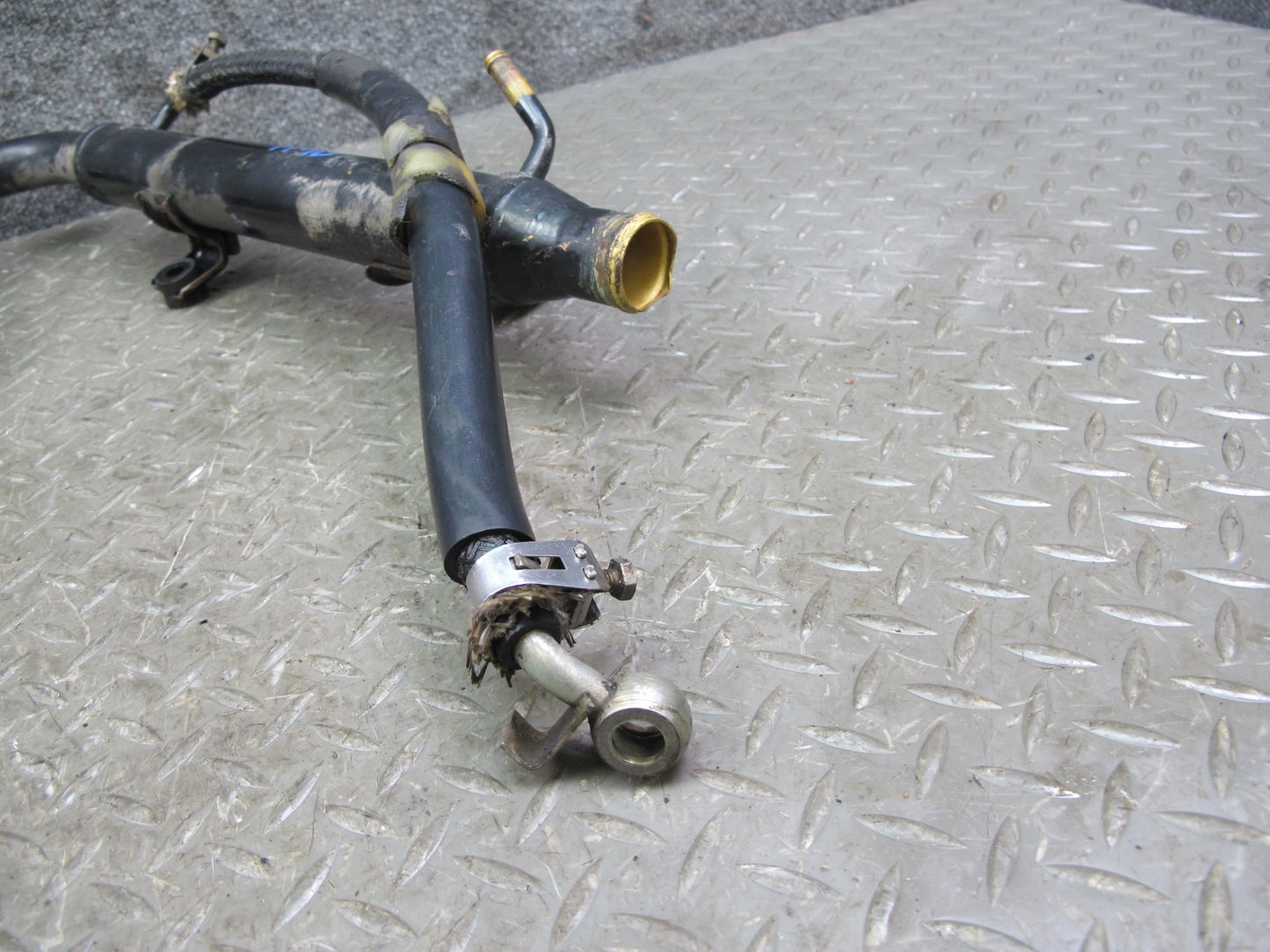 85-86 Toyota MR2 Engine & Automatic Transmission Oil Cooler Hose Pipe Set OEM