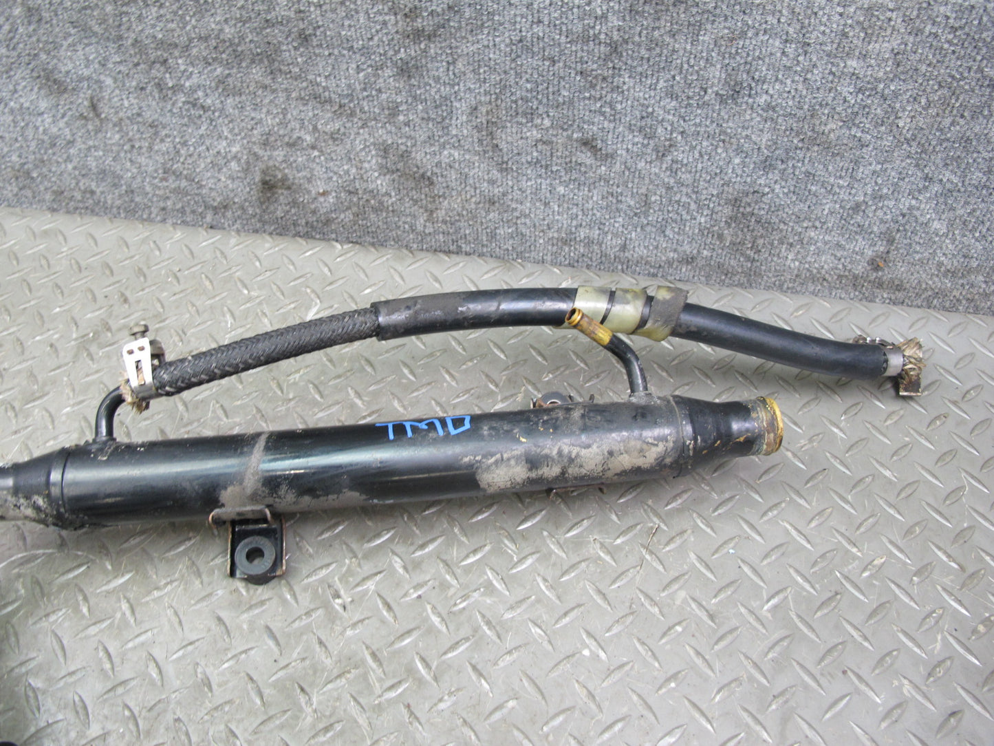 85-86 Toyota MR2 Engine & Automatic Transmission Oil Cooler Hose Pipe Set OEM