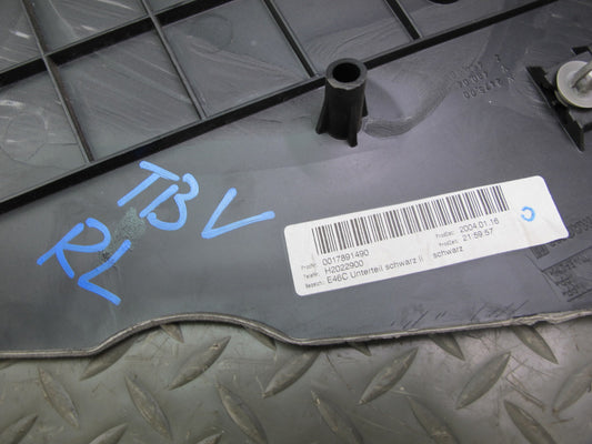 01-06 BMW E46 Convertible Rear Left Quarter Interior Trim Cover Panel Set OEM
