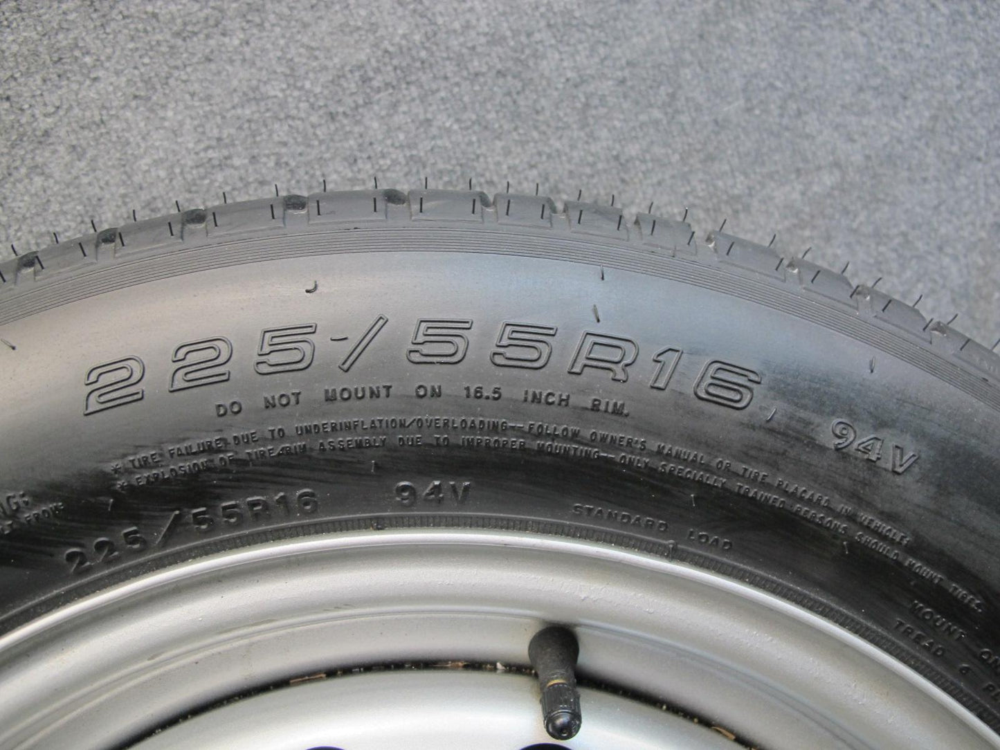 92-00 Lexus JZZ31L SC400 SC300 Spare Tire R16 16" Wheel 16x7JJ ET50 225/55 OEM