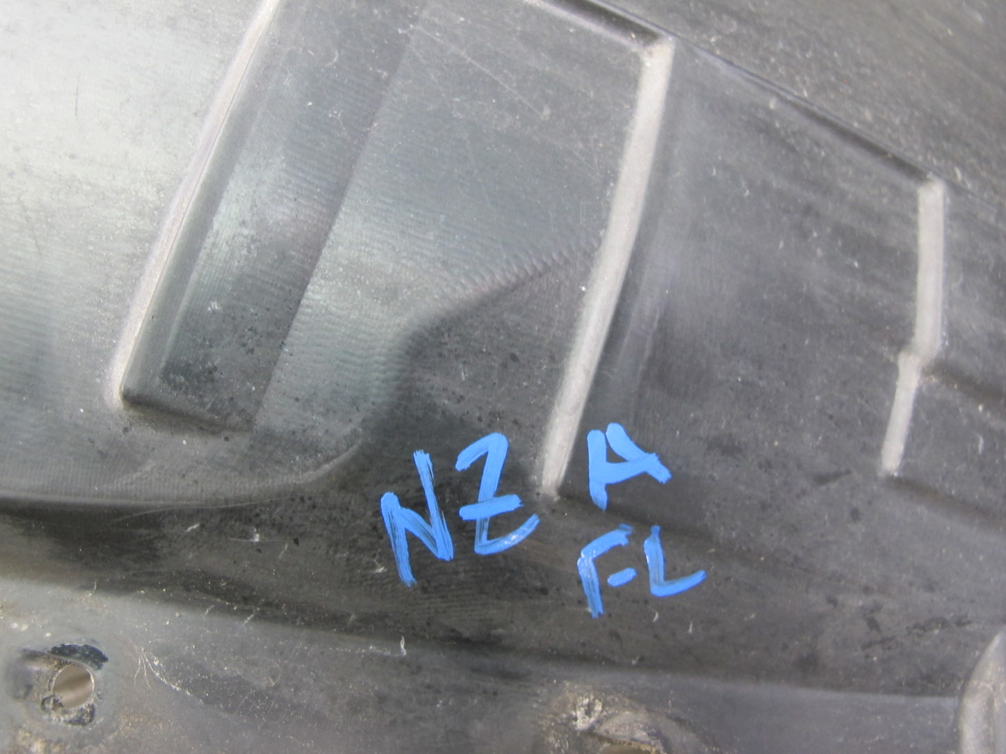 09-20 Nissan Z34 370Z Front Left & Right Fender Liner Rearward Splash Shield OEM