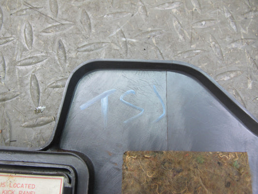 86-92 Toyota Supra MK3 Set of 2 Front Left & Right Kick Trim Cover Panel OEM