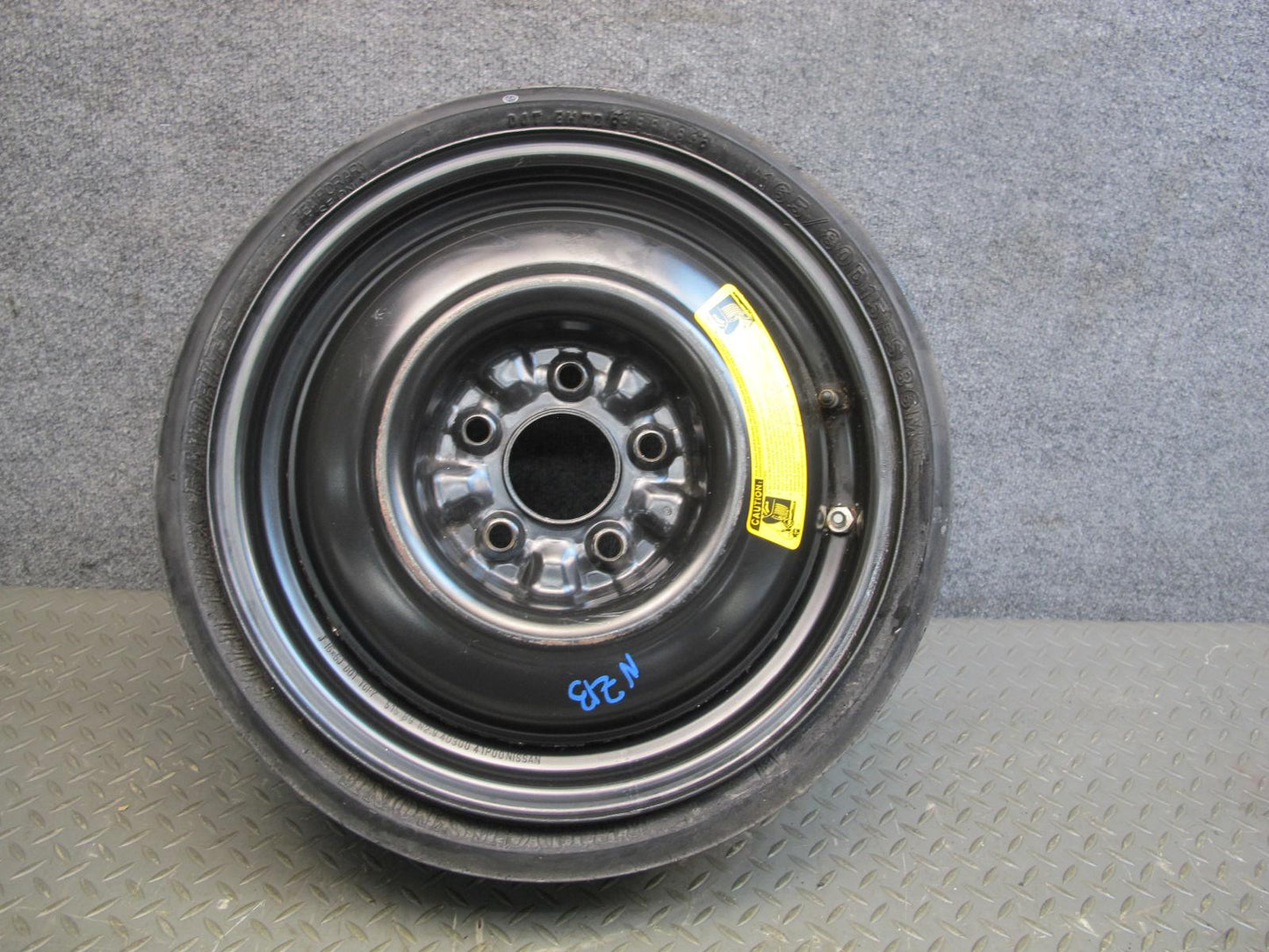90-96 Nissan Z32 300ZX Emergency Spare Tire 15" Wheel 15x5J 40300-41P00 OEM