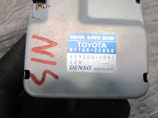 01-05 Lexus JCE10L IS300 A/C Heater Blower Motor Fan w Control Module Set OEM