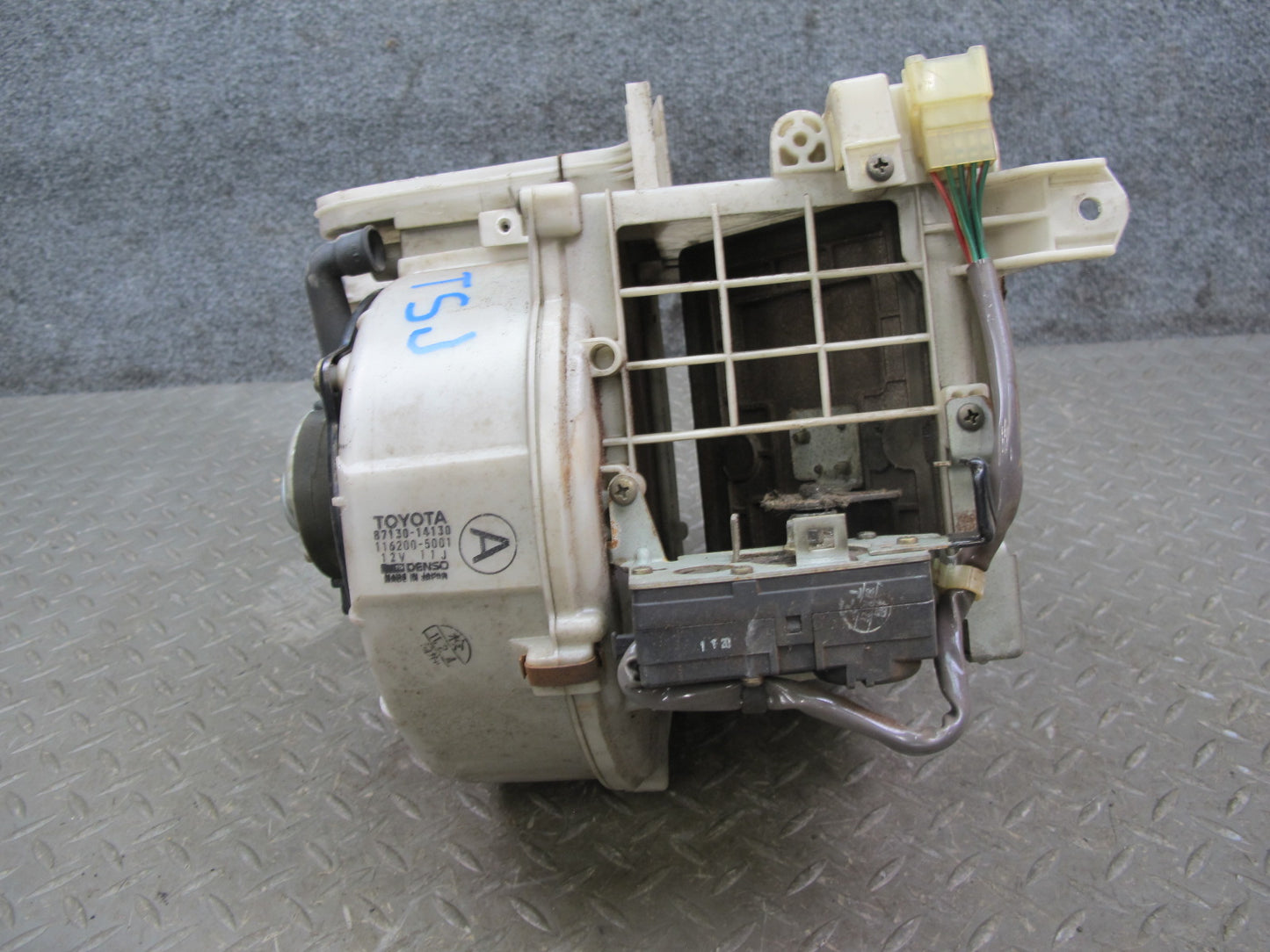86-92 Toyota Supra MK3 Hvac Heater Blower Fan & Housing Assembly OEM