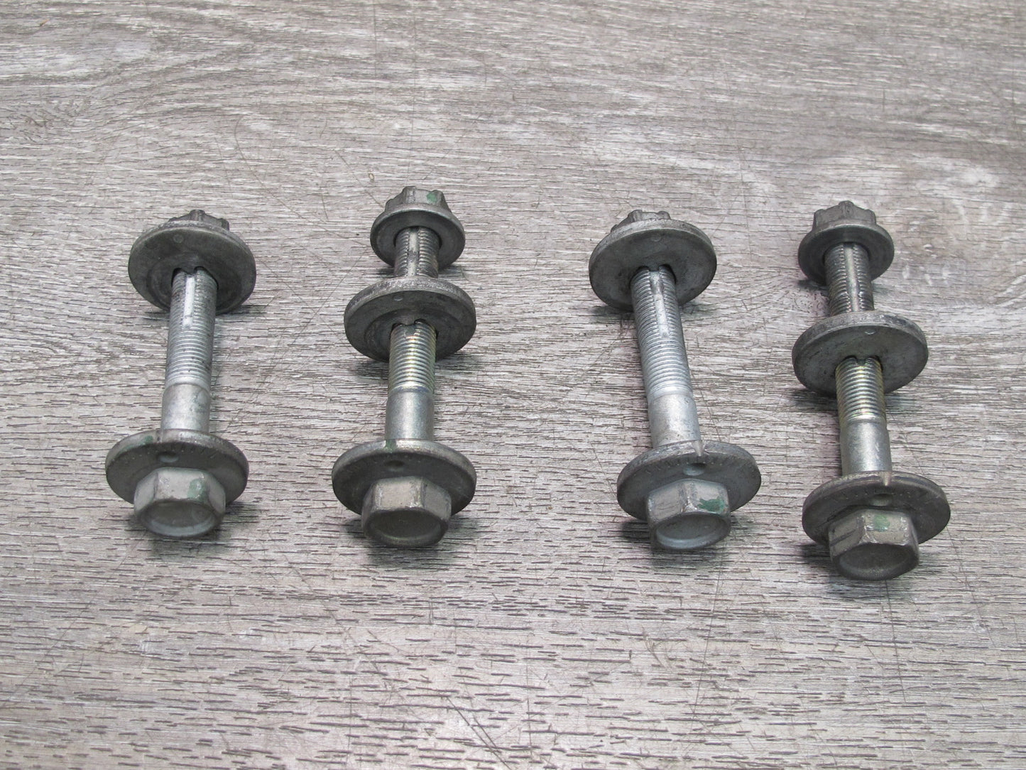 09-20 Nissan Z34 370Z Rear Suspension Adjustment Eccentric Camber Bolt Set OEM