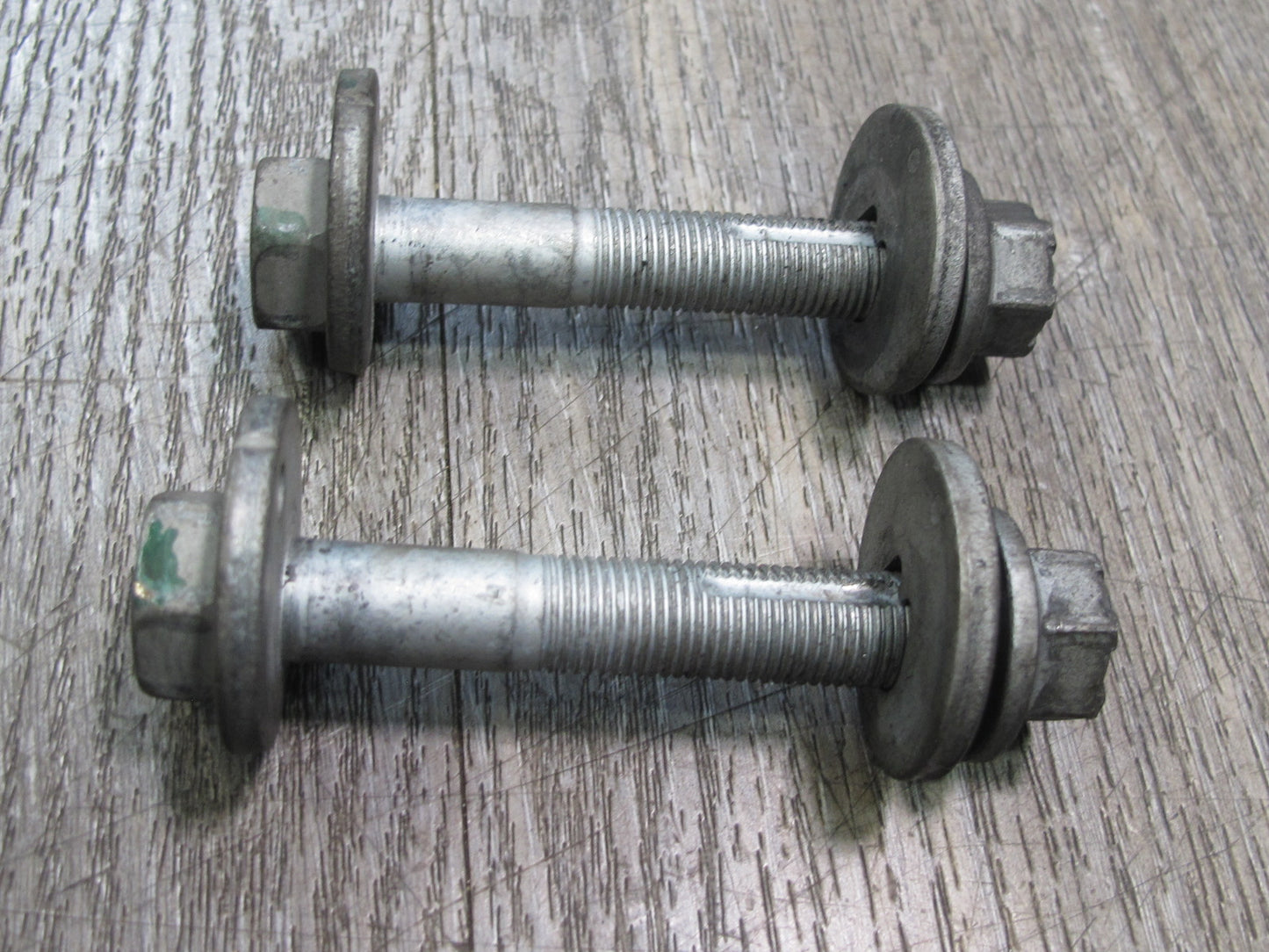 09-20 Nissan Z34 370Z Rear Suspension Adjustment Eccentric Camber Bolt Set OEM