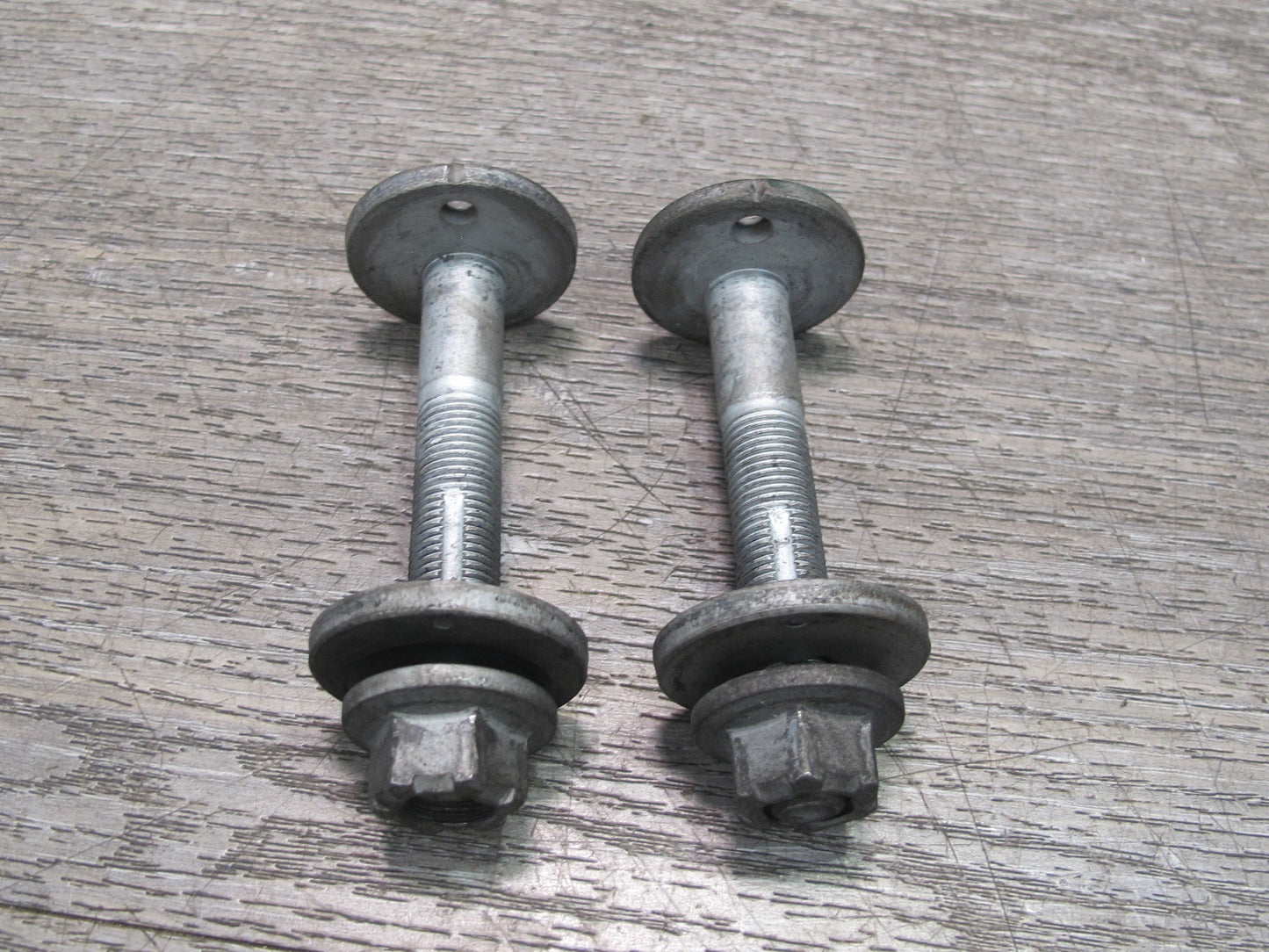 09-20 Nissan Z34 370Z Rear Suspension Adjustment Eccentric Camber Bolt Set OEM