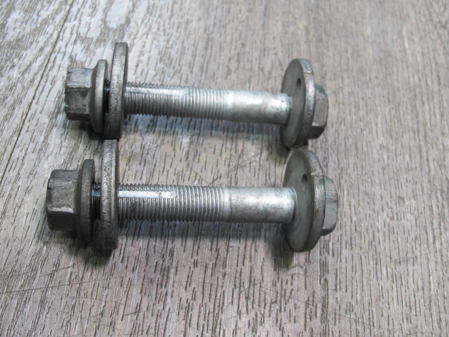 09-20 Nissan Z34 370Z Rear Suspension Adjustment Eccentric Camber Bolt Set OEM