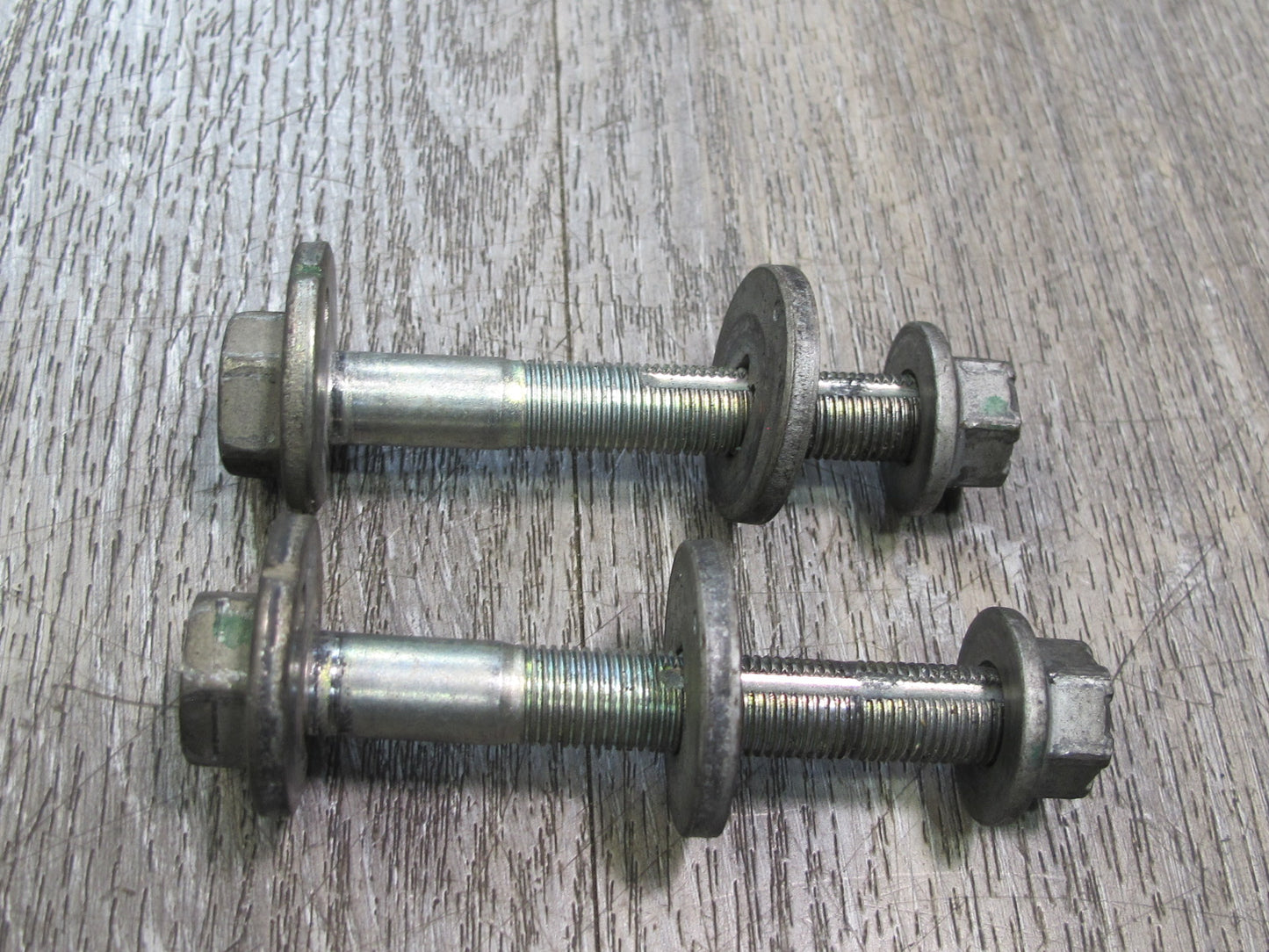 09-20 Nissan Z34 370Z Rear Suspension Adjustment Eccentric Camber Bolt Set OEM