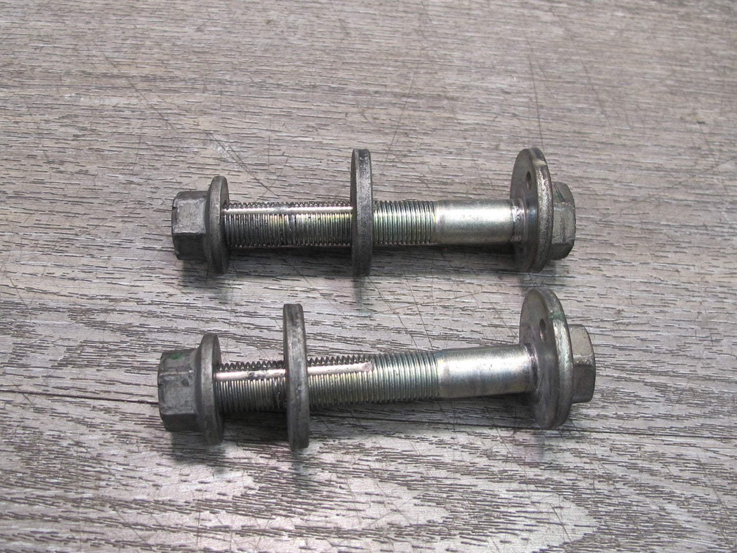 09-20 Nissan Z34 370Z Rear Suspension Adjustment Eccentric Camber Bolt Set OEM