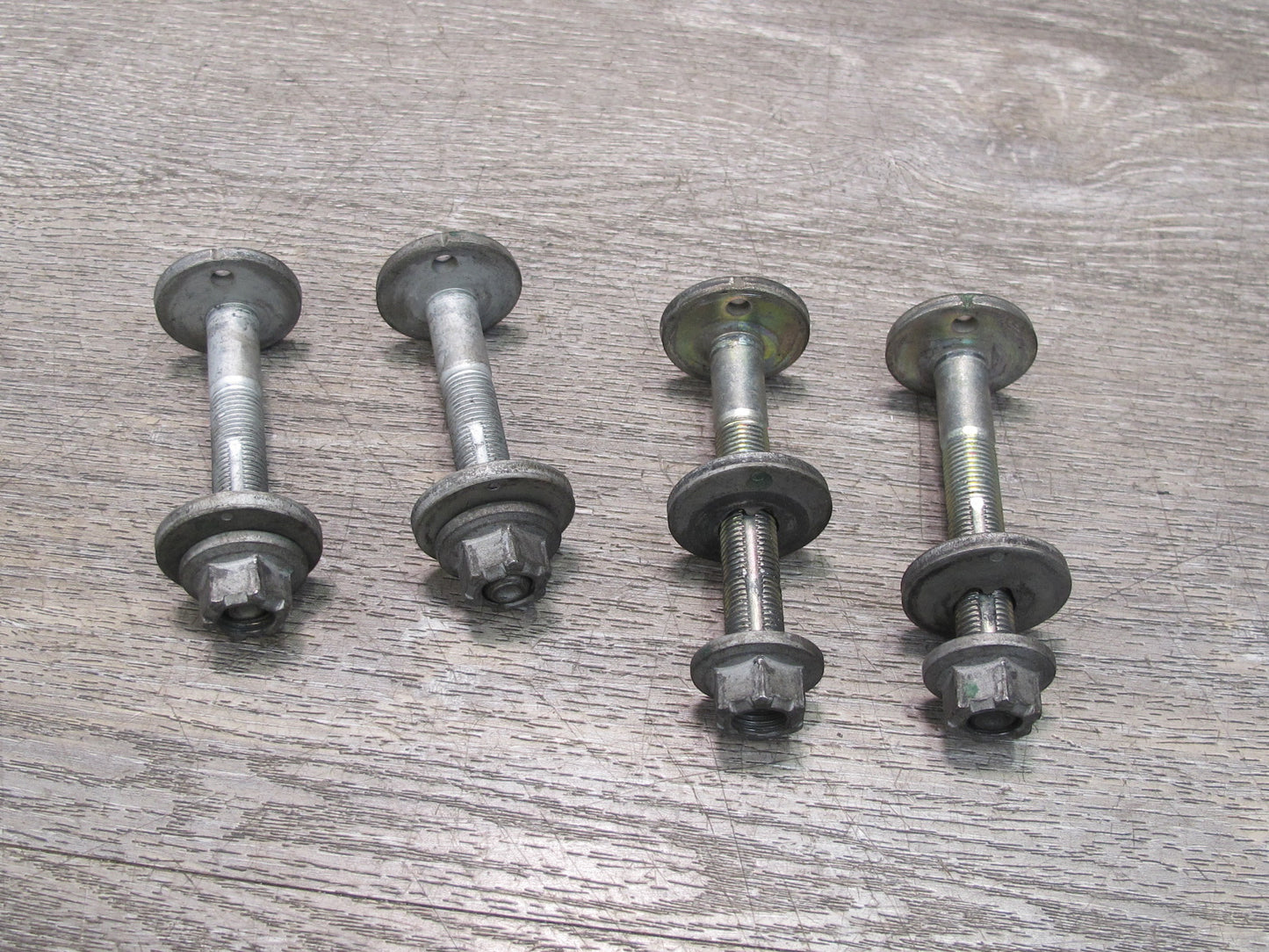09-20 Nissan Z34 370Z Rear Suspension Adjustment Eccentric Camber Bolt Set OEM