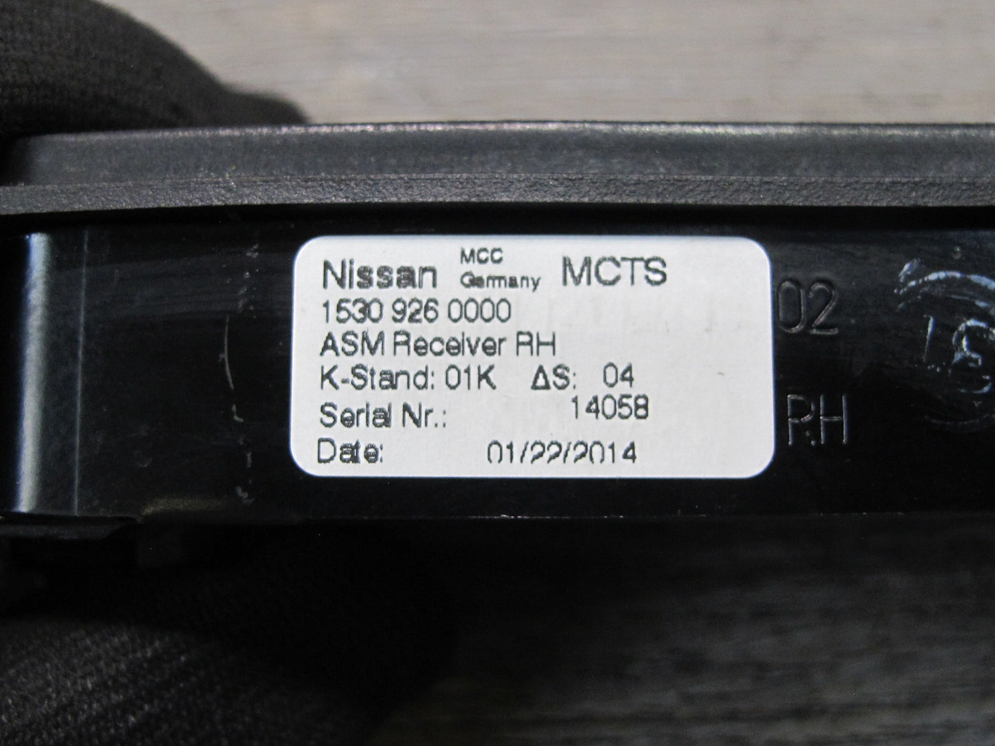 10-19 Nissan Z34 370Z Convertible Set of 2 Front Left & Right TOP Roof Latch OEM