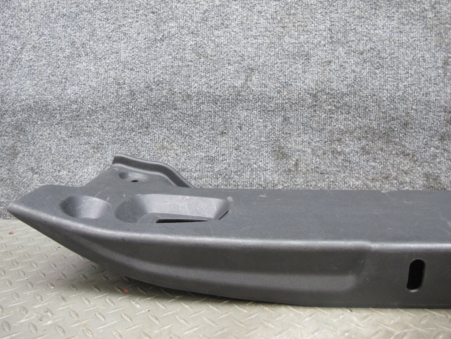 10-19 Nissan Z34 370Z Convertible Rear Trunk Scuff Sill Plate Trim Panel OEM
