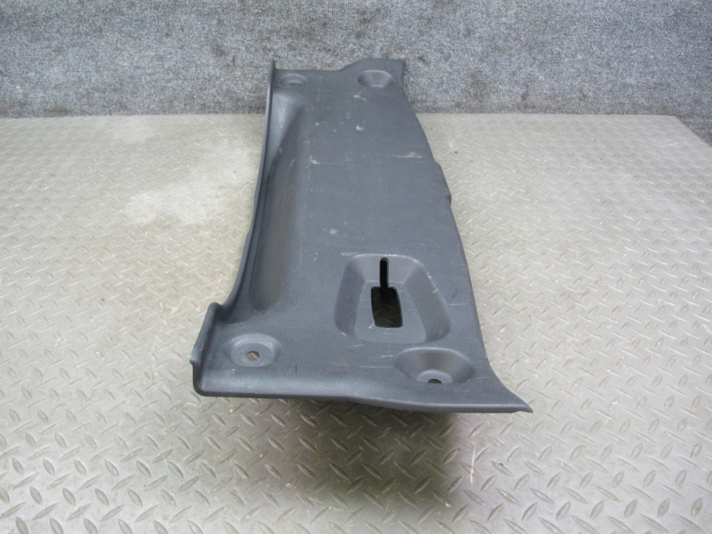 10-19 Nissan Z34 370Z Convertible Rear Trunk Scuff Sill Plate Trim Panel OEM