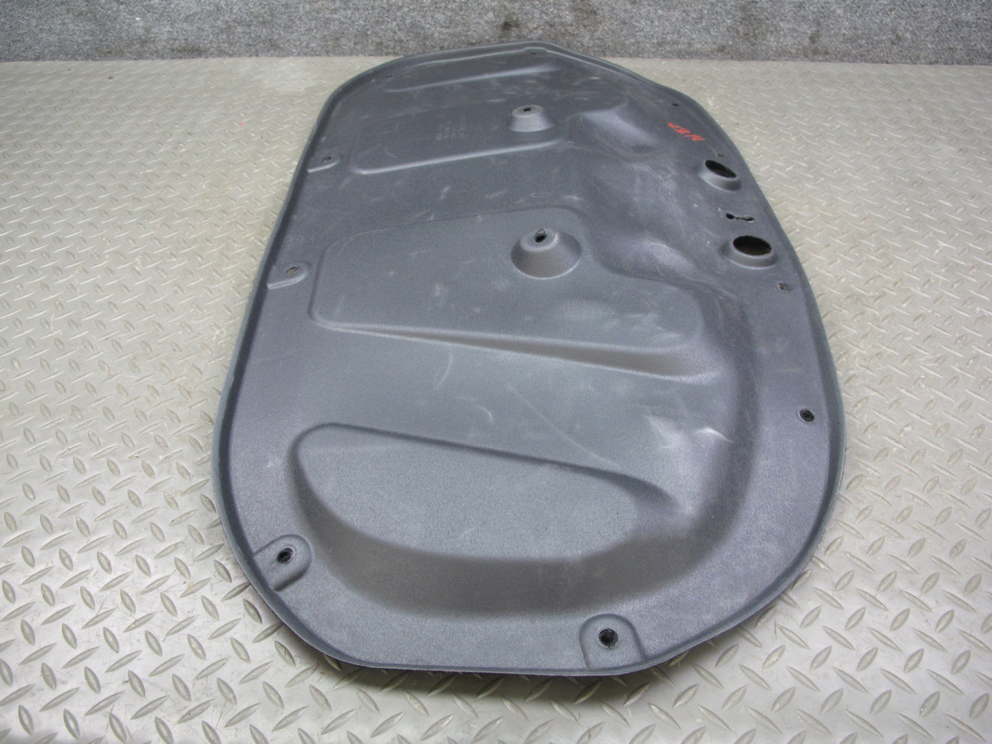 10-19 Nissan 370Z Z34 Convertible Rear Trunk Trim Cover Panel 84966-1ET0A OEM