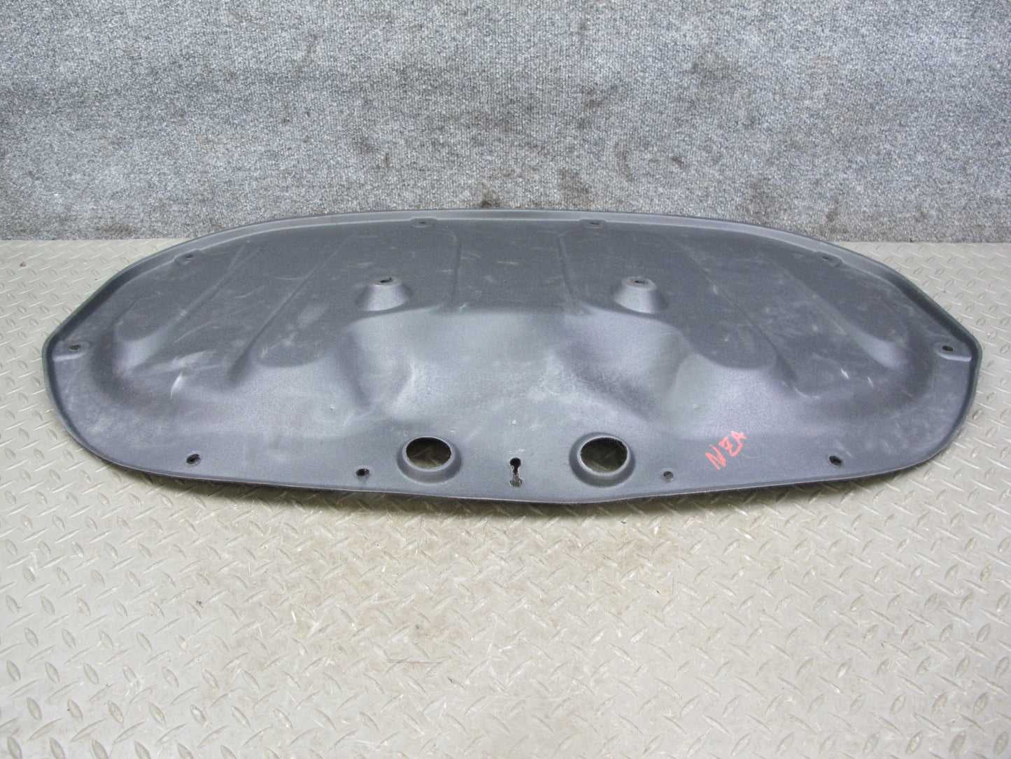 10-19 Nissan 370Z Z34 Convertible Rear Trunk Trim Cover Panel 84966-1ET0A OEM