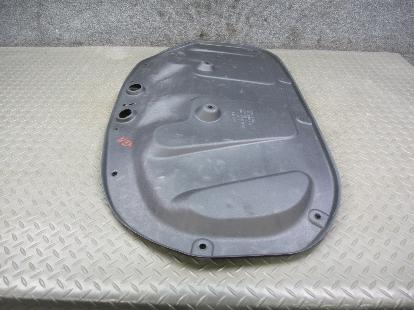 10-19 Nissan 370Z Z34 Convertible Rear Trunk Trim Cover Panel 84966-1ET0A OEM