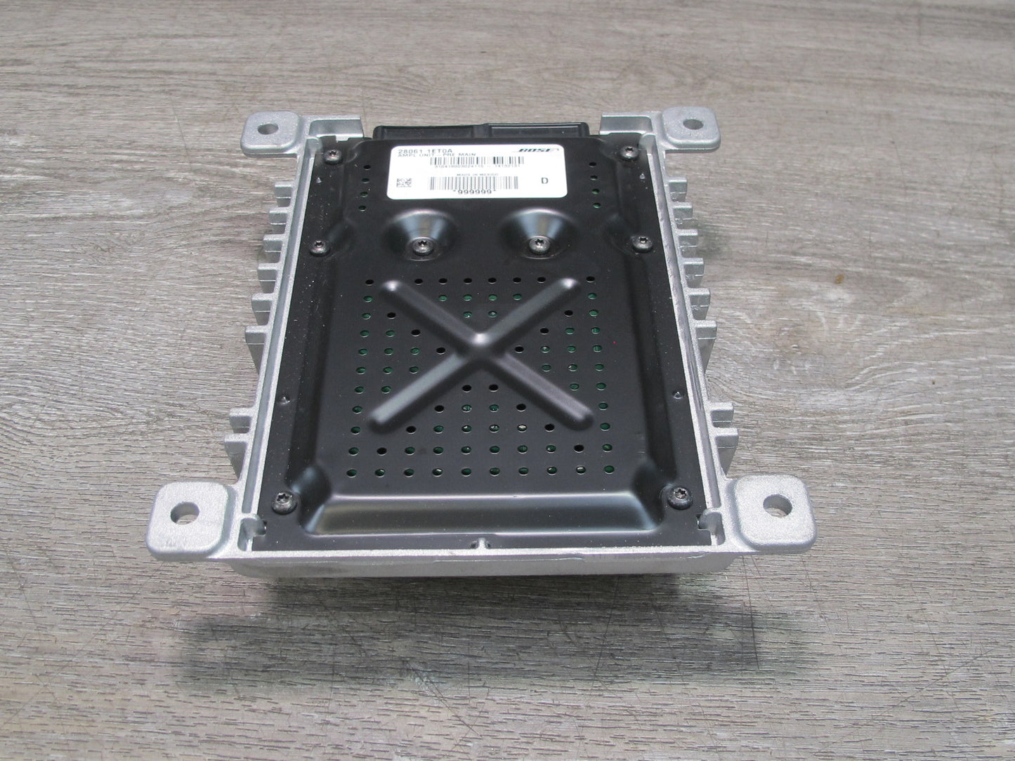 10-19 Nissan 370Z Z34 Convertible Bose Audio System Amplifier 28061-1ET0A OEM