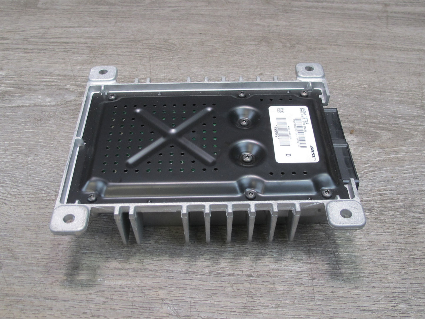 10-19 Nissan 370Z Z34 Convertible Bose Audio System Amplifier 28061-1ET0A OEM