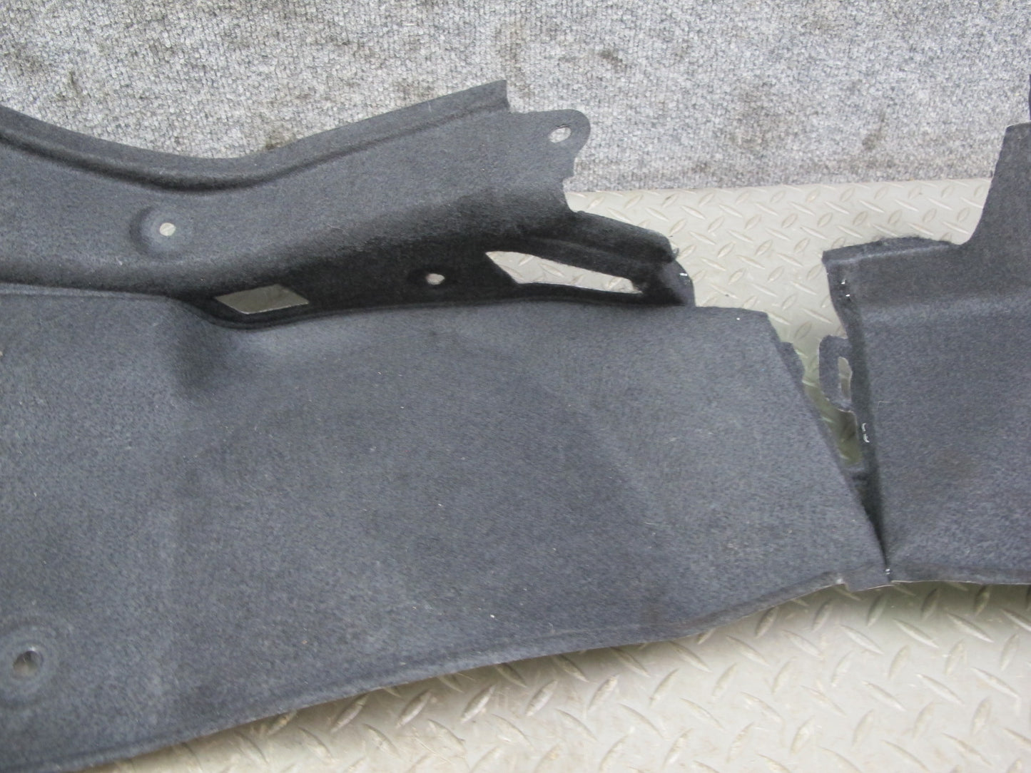 10-19 Nissan 307Z Z34 Convertible Rear Right Trunk Trim Cover 84940-1ET0A OEM