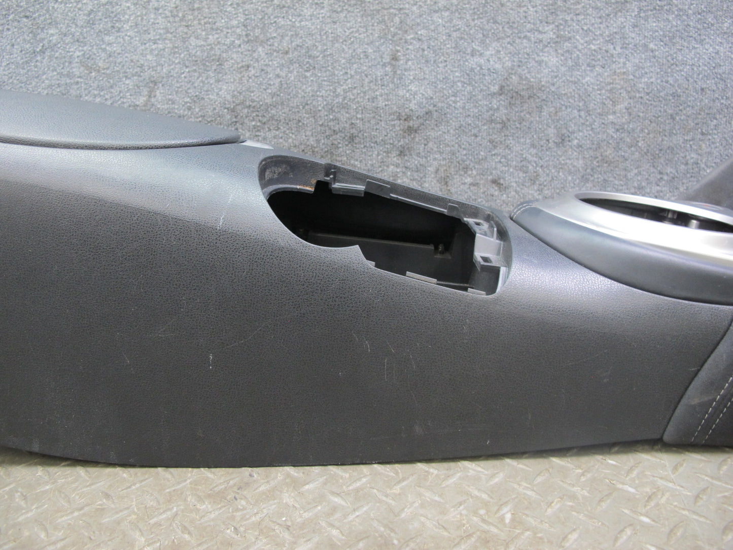 15-17 Nissan 370Z Z34 Convertible Front Center Console Trim Cover Panel OEM