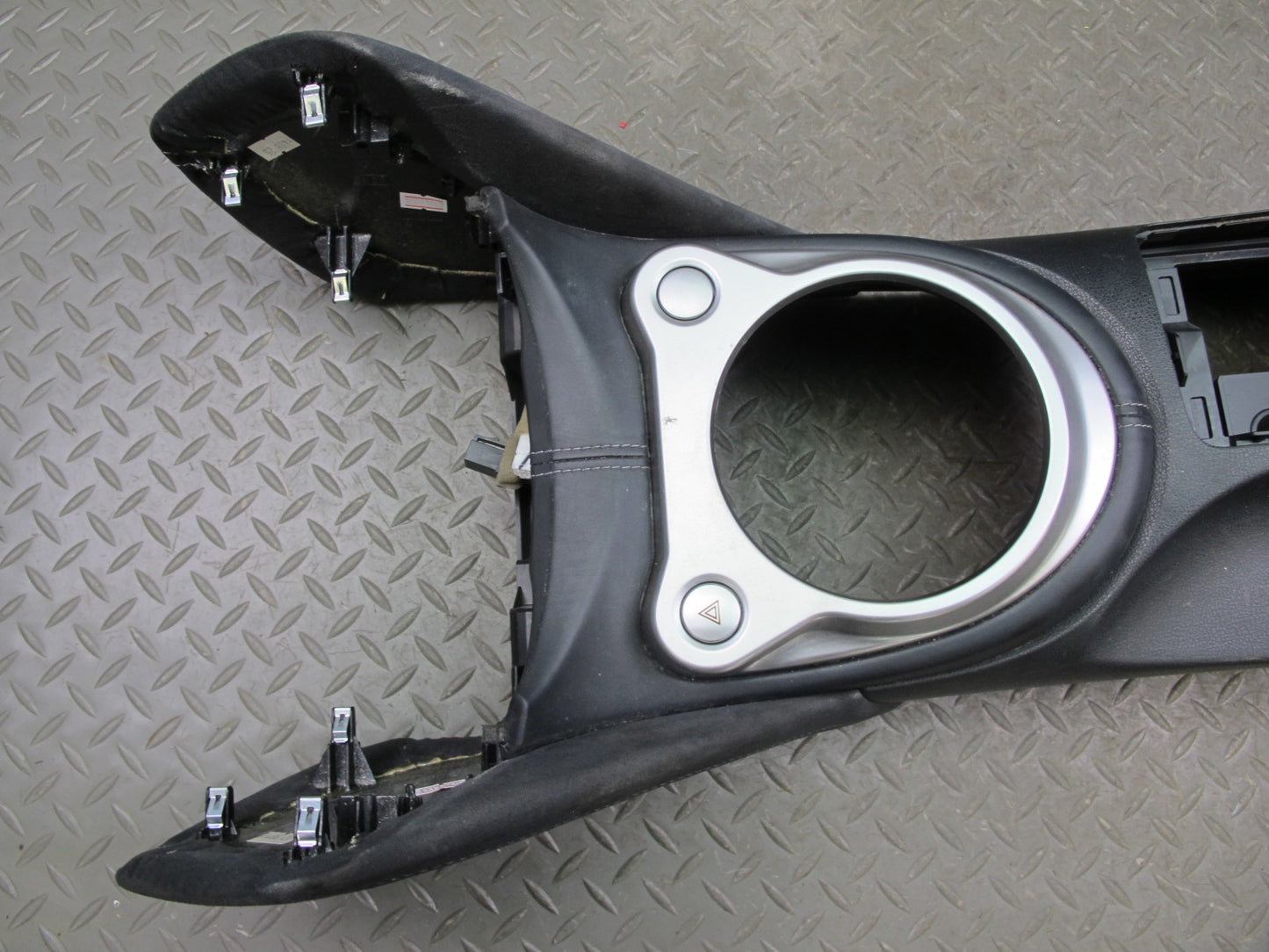 15-17 Nissan 370Z Z34 Convertible Front Center Console Trim Cover Panel OEM