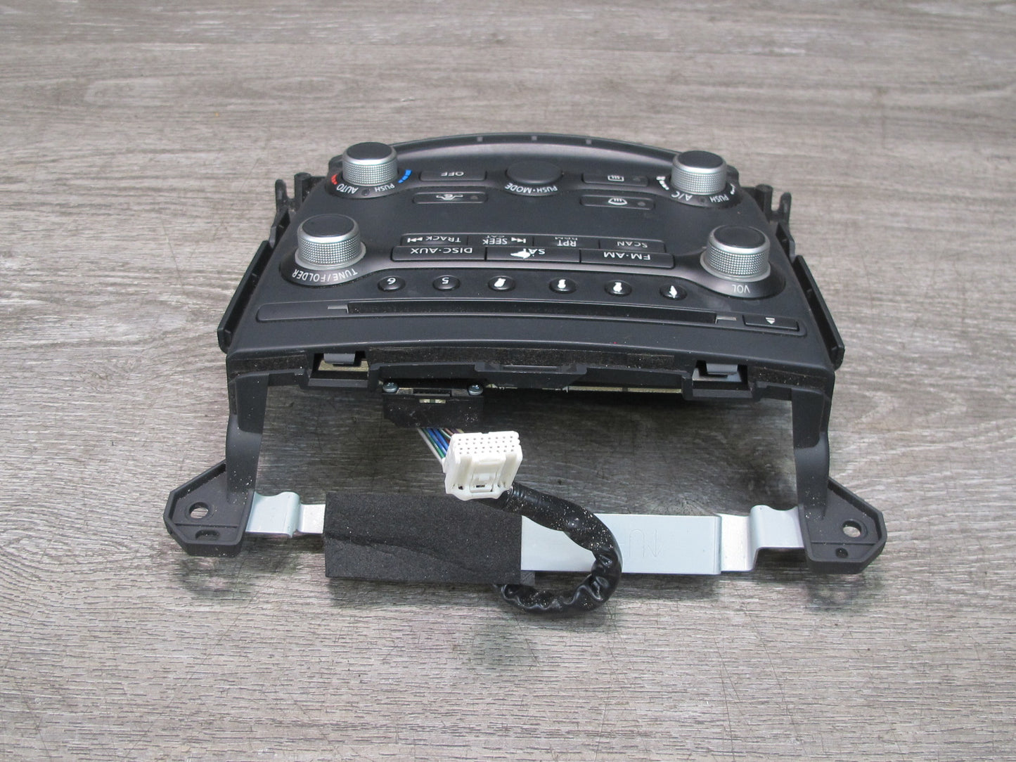 10-20 Nissan 370Z Z34 A/C Climate Control Radio Stereo Switch Panel Assembly OEM