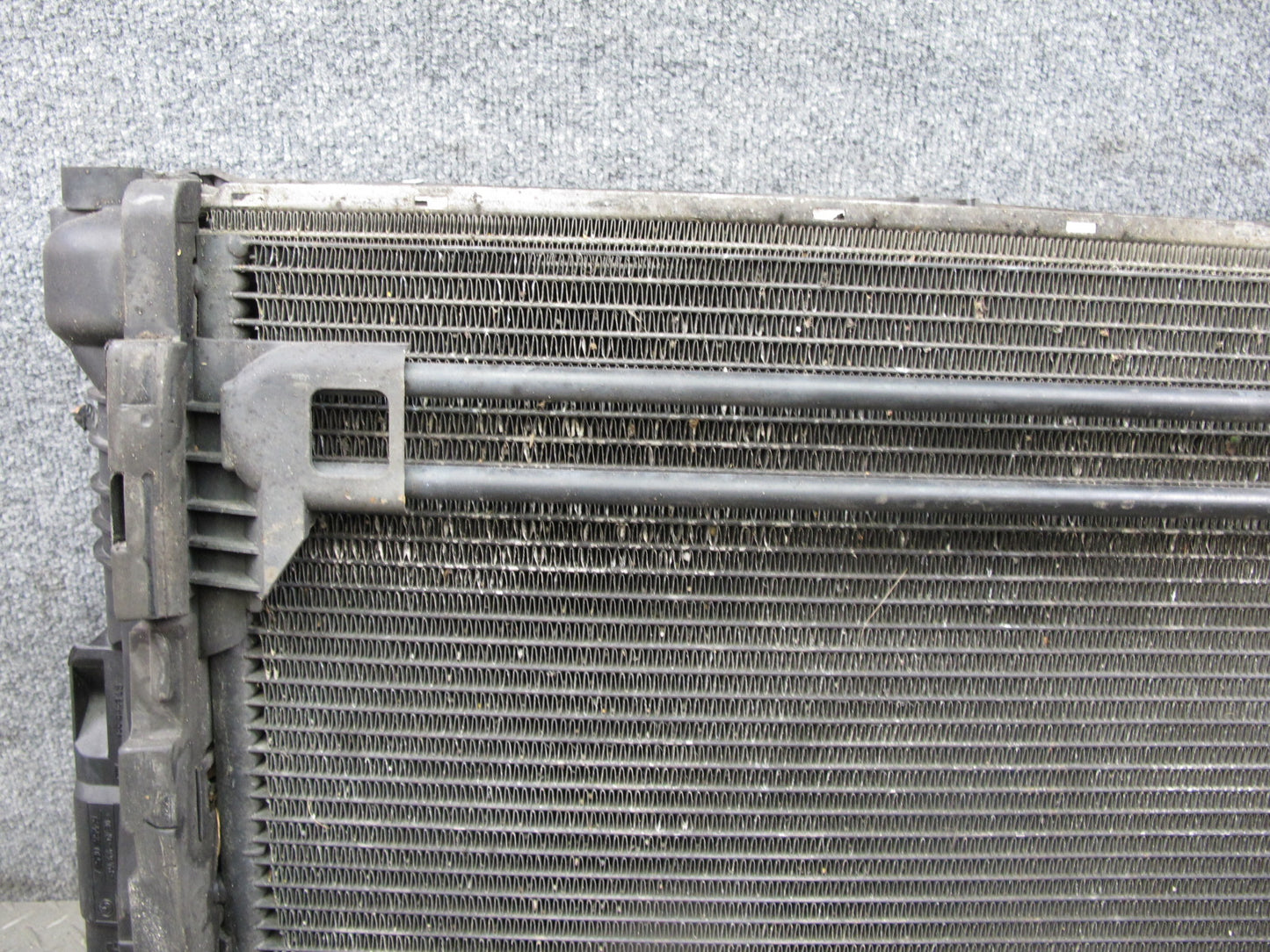 03-06 BMW E46 M54 MT Engine Radiator A/C Condenser Oil Cooler Fan Shroud Set OEM