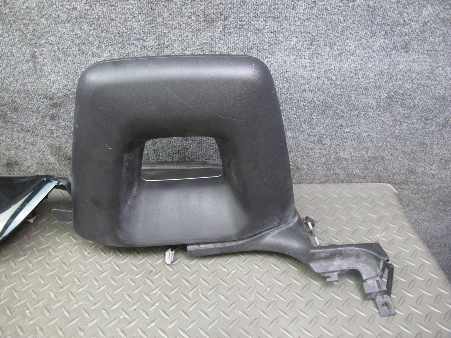 10-19 Nissan 370Z Z34 Convertible Rear Roll Bar Trim Cover Panel w Headrests OEM