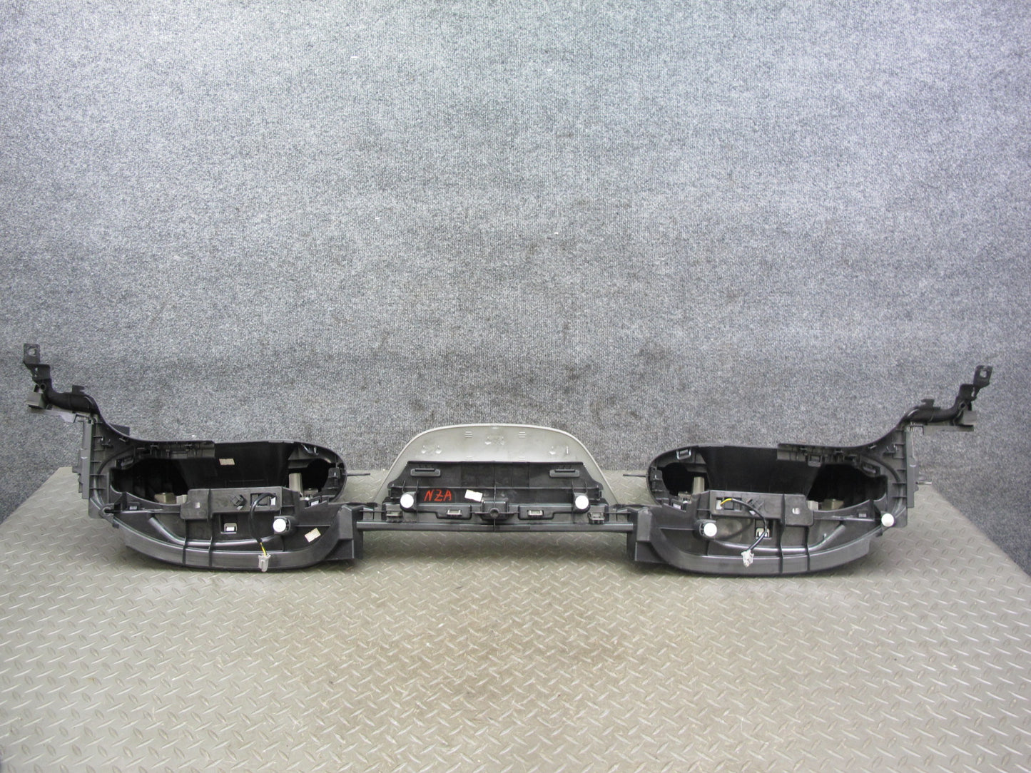 10-19 Nissan 370Z Z34 Convertible Rear Roll Bar Trim Cover Panel w Headrests OEM