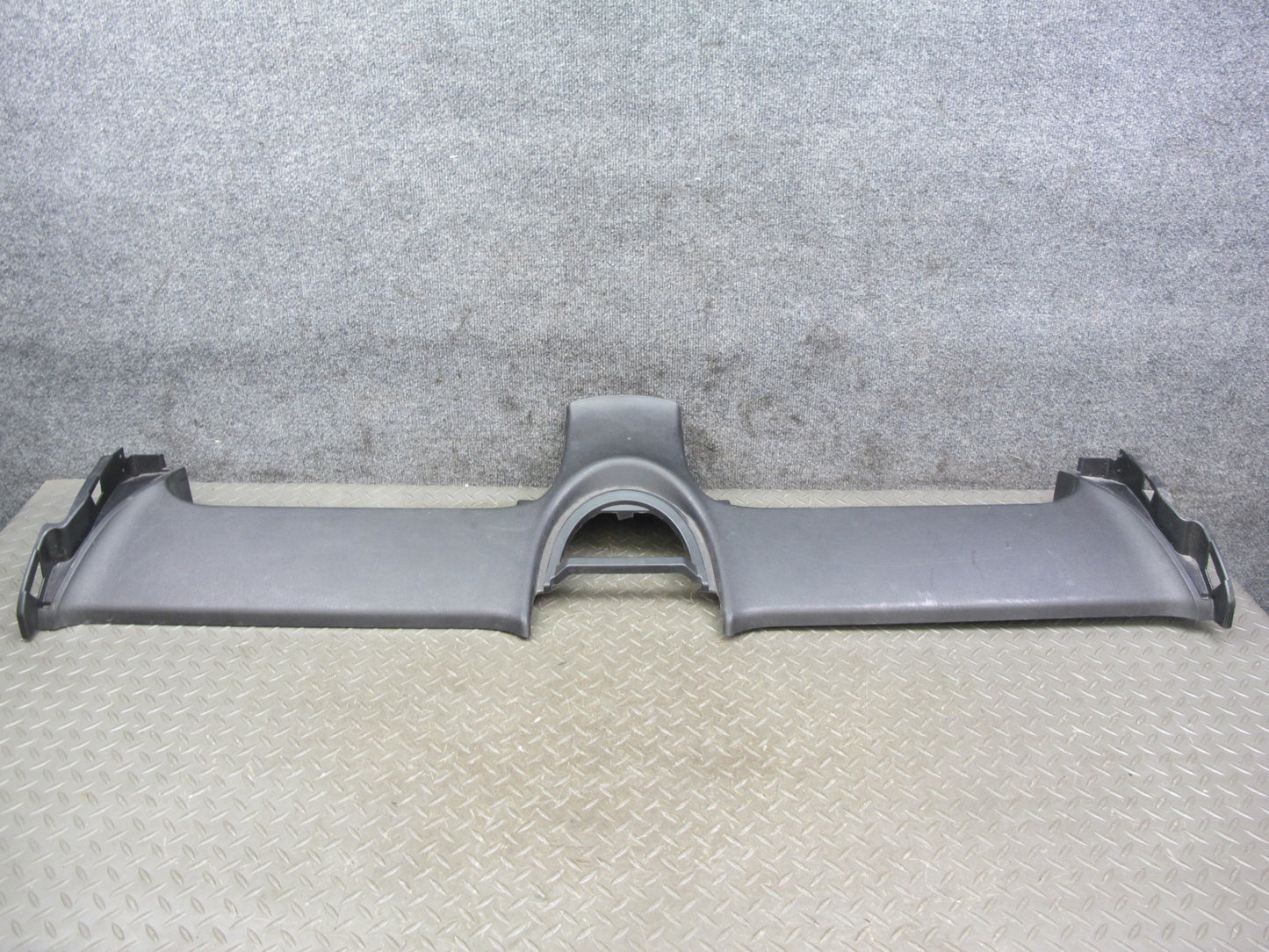 10-19 Nissan 370Z Z34 Convertible Rear Console Deck Trim Cover Panel Black OEM