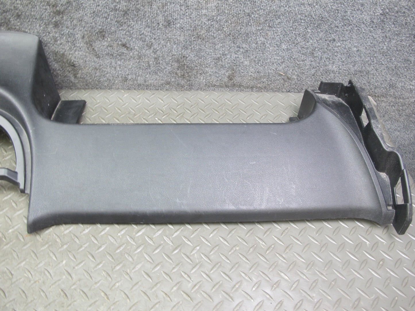 10-19 Nissan 370Z Z34 Convertible Rear Console Deck Trim Cover Panel Black OEM